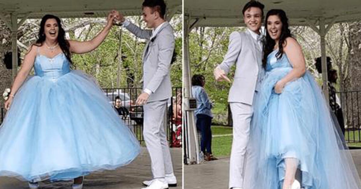 High School Boy Learned to Sew Because His Prom Date Couldn't Afford H...