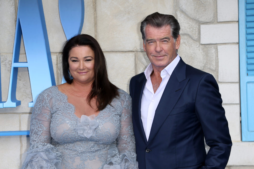 Pierce Brosnan with his wife, Keely Shaye