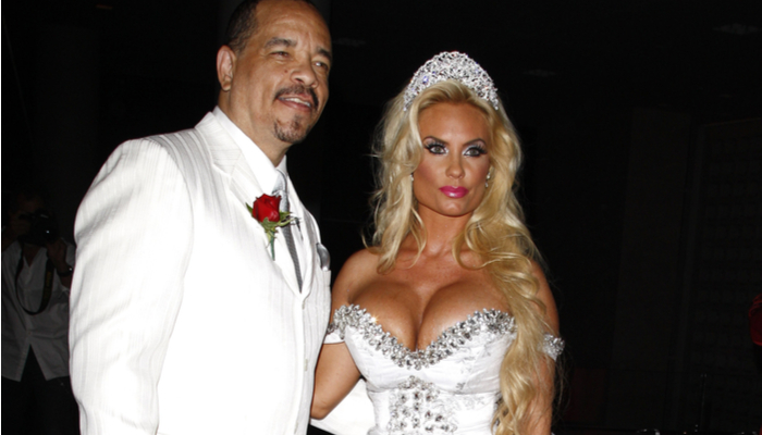 Ice-T and Coco at a ceremony where Ice-T and Coco renew their wedding vows at the W Hotel in Los Angeles, California on June 3, 2011