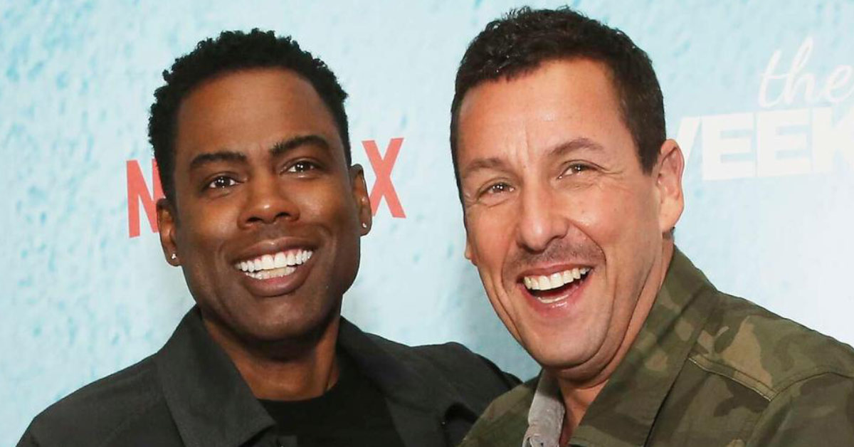 Adam Sandler Shows Support for Chris Rock After Oscars Incident with W...