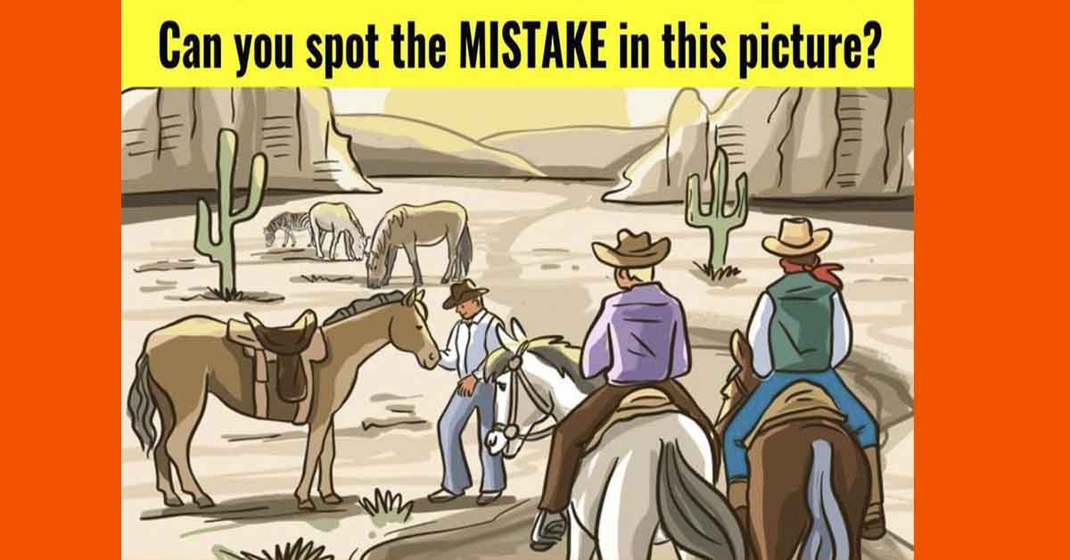 9 Out Of 10 Viewers Can’t Spot The MISTAKE In This Picture Of A ...