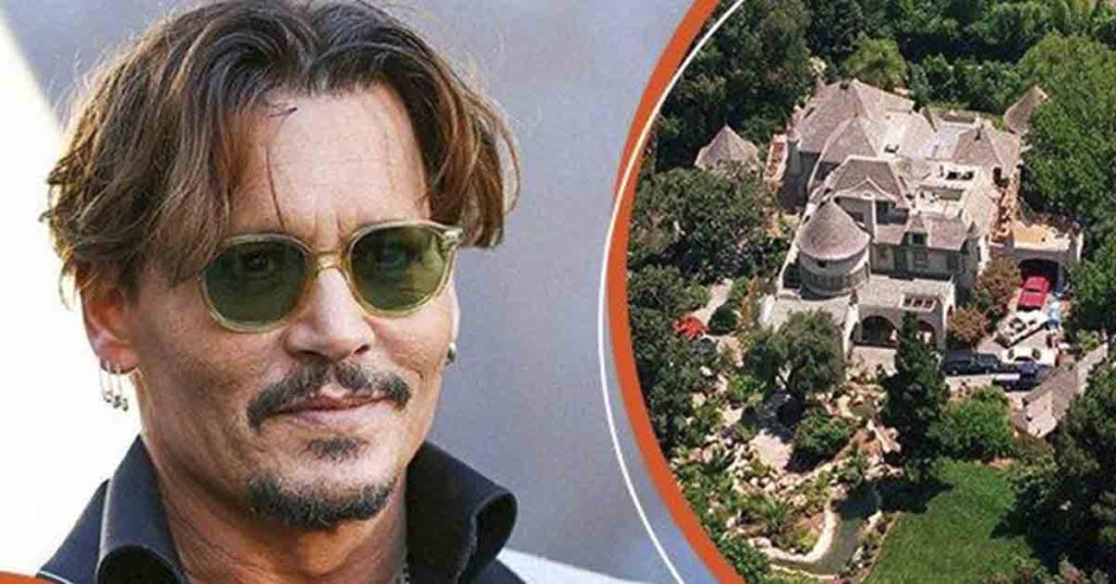 See Johnny Depp's $19 Million Hollywood Castle Where an Intruder Once ...